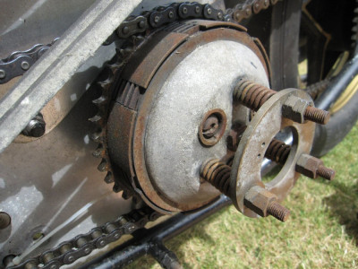 Original clutch with addded springs