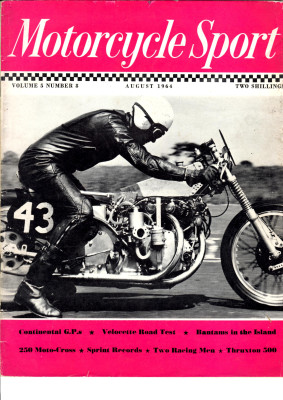 Motorcycle Sport 1964 August Ian Ashwell