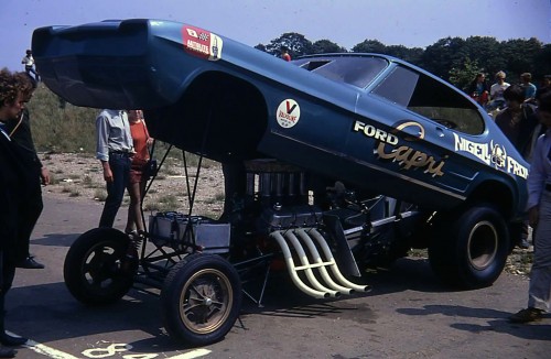 Lars Nigell and Hans Fromm's Capri Funny Car 1970