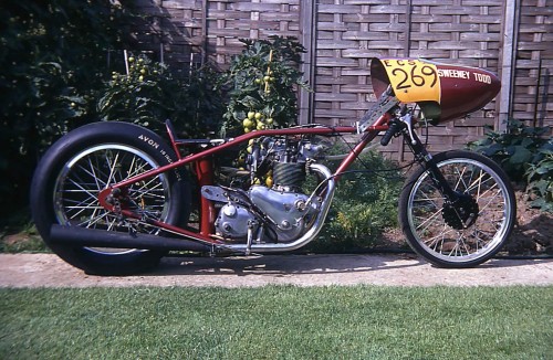 Nigel Dodd's 500cc Truimph 1970