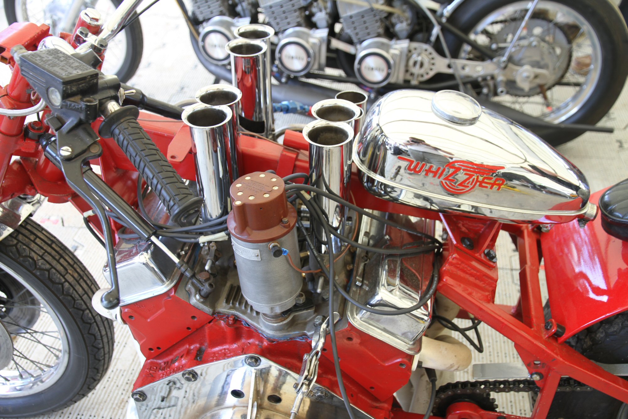 Engine detail without the yellow tape