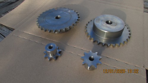 Sprockets as obtained