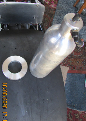 Tube for bottle clamps