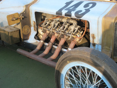 De Dion with Curtiss V8 aero engine