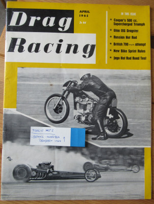 Denis Jenkinson NorBSA  Drag Racing  '65 Oily