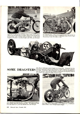 Motorcycle Sport 1965 November. Various