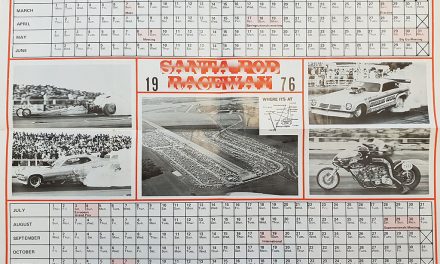 Santa Pod Raceway’s calendar of events from 1976 and 2019